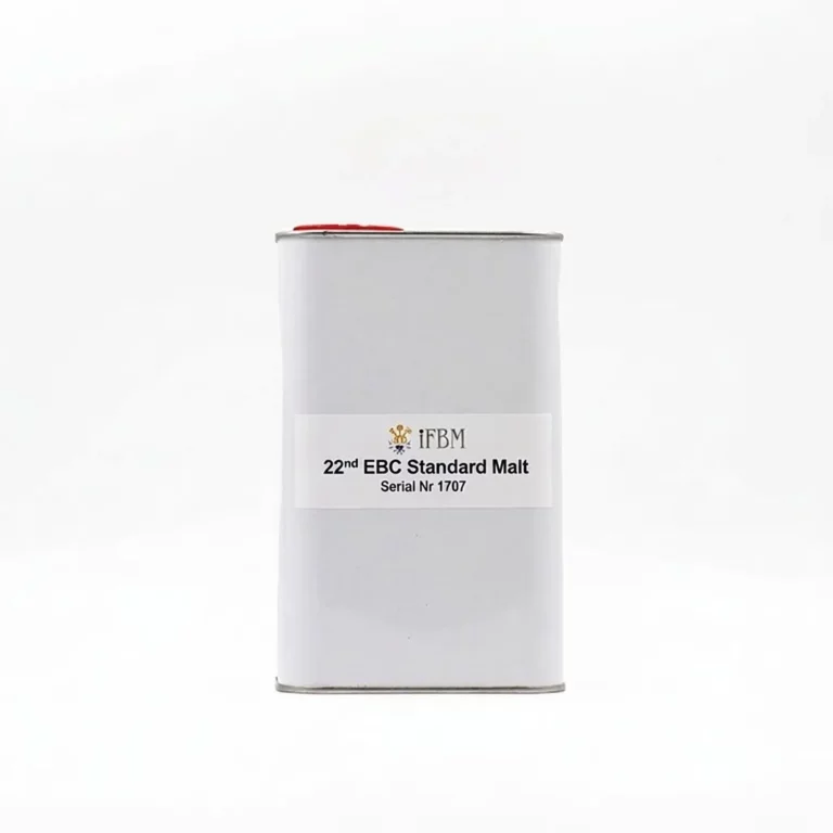 22. EBC Prüfmalz 22 Standard Malt in Dose mit IFBM Kennzeichnung